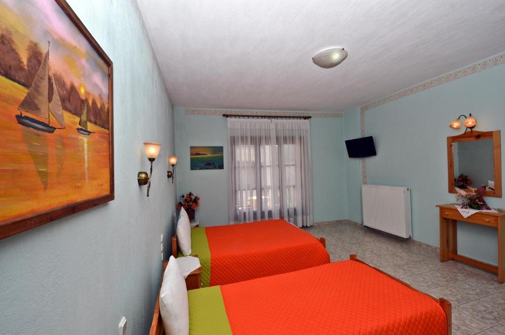 Aris Junior Studio & Apartments Neo Klima Phòng bức ảnh