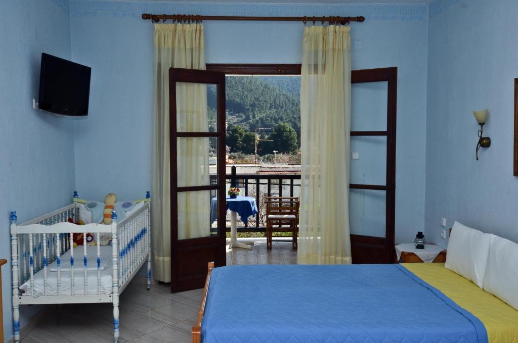 Aris Junior Studio & Apartments Neo Klima Phòng bức ảnh